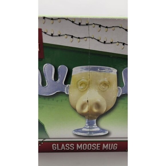 National Lampoon's Christmas Vacation 8 Ounce Glass Moose Mug - Picture 2 of 6